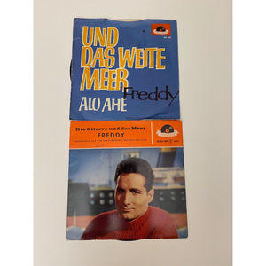 Freddy Quinn 45 RPM Vinyl Die Gitarre Und Das Meer / Alo Ahe VG
